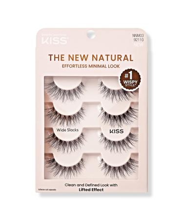 Kiss The New Natural Lash Multipack Wide Slacks