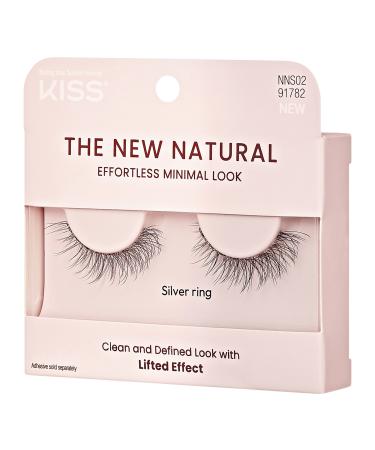 Kiss The New Natural False Eyelashes, Silver Ring 1 pair - Transform Your Style with the Best Innovation Today! - Buy Online on GoSupps.com