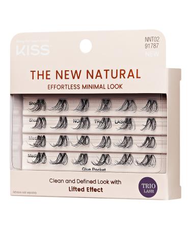 Kiss The New Natural Trio False Eyelashes, Noir - Discover Premium Quality Shop now! - Buy Online on GoSupps.com