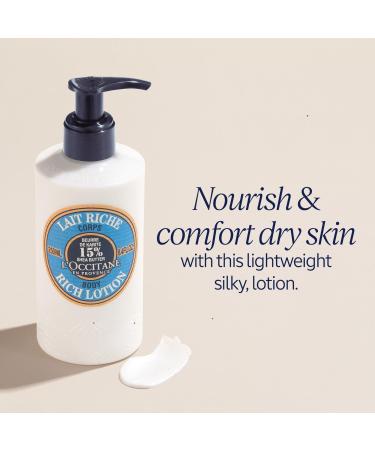 Discover L'Occitane Shea Butter Rich Hydrating Body Lotion 8.4 oz - Elevate Your Style Instantly! - Buy Online on GoSupps.com