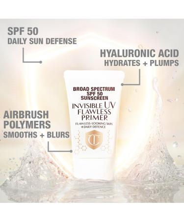 Discover Charlotte Tilbury Invisible UV Flawless Primer SPF 50 1.0 oz - Elevate Your Style Instantly! - Buy Online on GoSupps.com