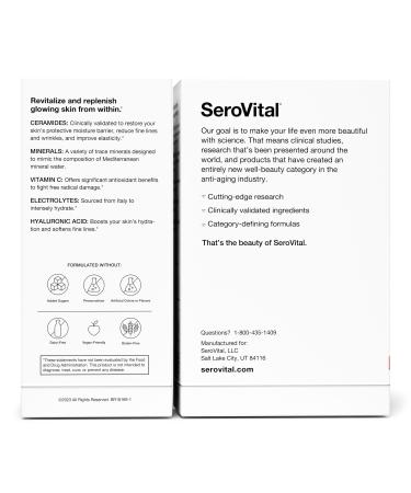 SeroVital Glow Sticks Beauty Illumination Ingestible Beauty Powder 28 ct - Transform Your Style with the Best Innovation Today! - Buy Online on GoSupps.com