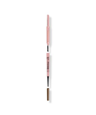 J.Cat Beauty Brow-La 3 In1 Mapping & Shaping Brow Pencil Charcoal Grey