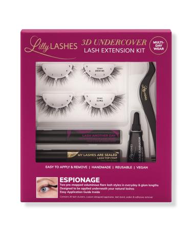 Lilly Lashes Espionage 3D Undercover Lash Extension Kit