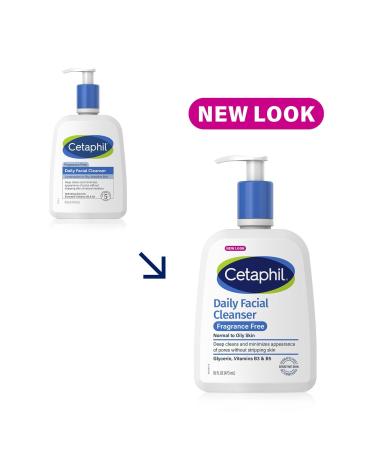 Cetaphil Daily Facial Cleanser Face Wash Fragrance Free for Sensitive Skin 16.0 oz - Transform Your Style with the Best Innovation Today! - Buy Online on GoSupps.com
