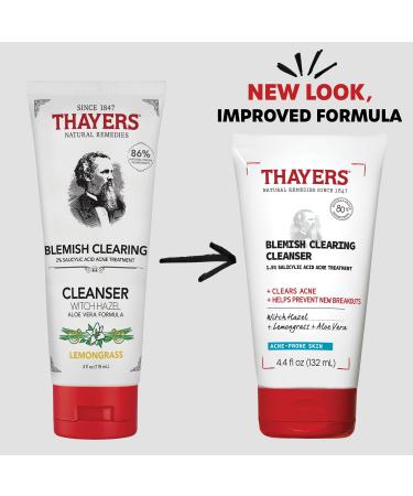 Discover Thayers Blemish Clearing Cleanser with 1.5% Salicylic Acid 4.4 oz - Elevate Your Style Instantly! - Buy Online on GoSupps.com
