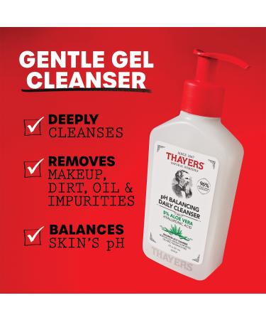 Discover Thayers pH Balancing Daily Cleanser with Aloe Vera 8.0 oz - Elevate Your Style Instantly! - Buy Online on GoSupps.com