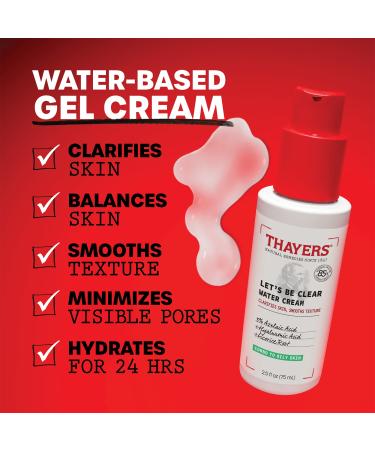 Discover Thayers Let's Be Clear Water Cream for Combination to Oily Skin 2.5 oz - Elevate Your Style Instantly! - Buy Online on GoSupps.com