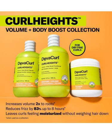 Discover DevaCurl CURLHEIGHTS Volume + Body Boost Cream 6.0 oz - Elevate Your Style Instantly! - Buy Online on GoSupps.com