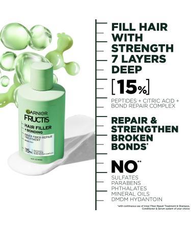 Discover Garnier Fructis Hair Filler Inner Fiber Repair Pre-Shampoo Treatment 10.1 oz - Elevate Your Style Instantly! - Buy Online on GoSupps.com