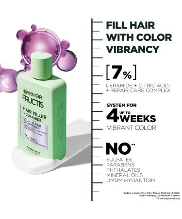 Discover Garnier Fructis Hair Filler Color Repair Conditioner 10.1 oz - Elevate Your Style Instantly! - Buy Online on GoSupps.com