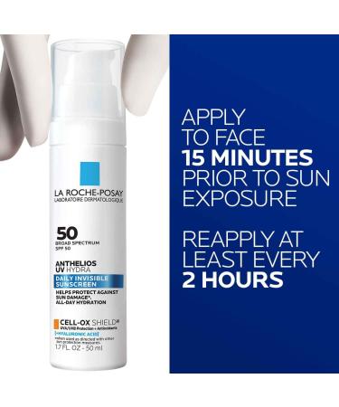 Discover La Roche-Posay Anthelios UV Hydra Sunscreen SPF 50 with Hyaluronic Acid 1.7 oz - Elevate Your Style Instantly! - Buy Online on GoSupps.com