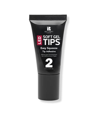 Red Carpet Manicure LED Soft Gel Easy Squeeze Tip Adhesive 0.5 oz