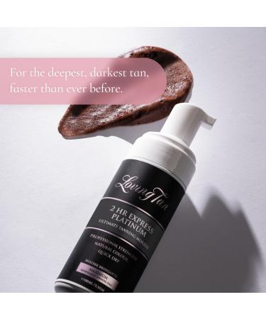 Loving Tan Platinum 2 HR Express Self Tanning Mousse 3.3 oz - Transform Your Style with the Best Innovation Today! - Buy Online on GoSupps.com