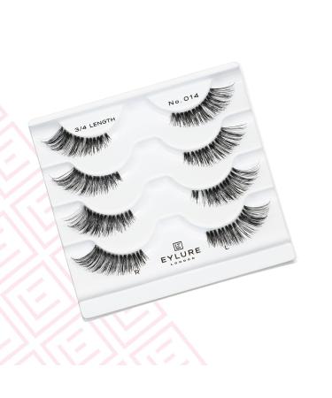 Discover Eylure 3/4 Length Accent No. 014 Eyelashes Multipack - Elevate Your Style Instantly! - Buy Online on GoSupps.com