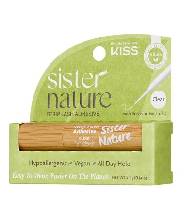 Discover Kiss Sister Nature Clear Strip Lash Adhesive 1 pair - Elevate Your Style Instantly! - Buy Online on GoSupps.com