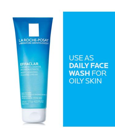 La Roche-Posay Effaclar Cleansing Foaming Facial Cleanser for Oily Skin 4.22 oz - Transform Your Style with the Best Innovation Today! - Buy Online on GoSupps.com