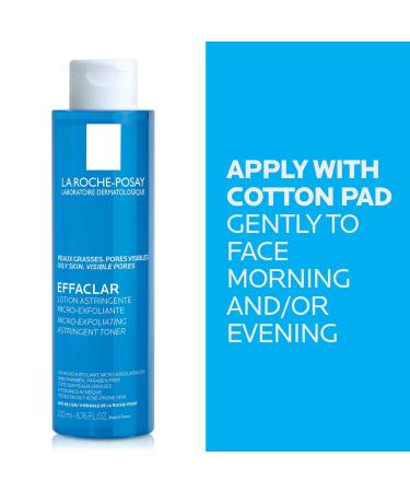 La Roche-Posay Effaclar Micro-Exfoliating Astringent Toner for Oily Skin 6.76 oz - Transform Your Style with the Best Innovation Today! - Buy Online on GoSupps.com