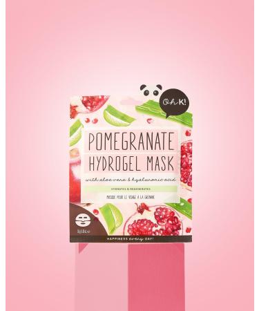 Oh K! Pomegranate Hydrogel Mask 0.98 oz - Transform Your Style with the Best Innovation Today! - Buy Online on GoSupps.com