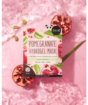 Oh K! Pomegranate Hydrogel Mask 0.98 oz - Transform Your Style with the Best Innovation Today! - Buy Online on GoSupps.com