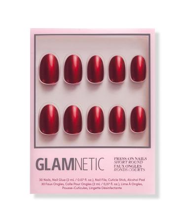Glamnetic Cherry Glaze Press-On Nails