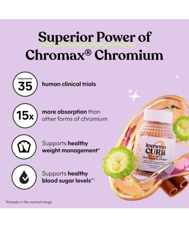 Lemme Curb: Glucose & Cravings Support Capsules 60 ct - Transform Your Style with the Best Innovation Today! - Buy Online on GoSupps.com