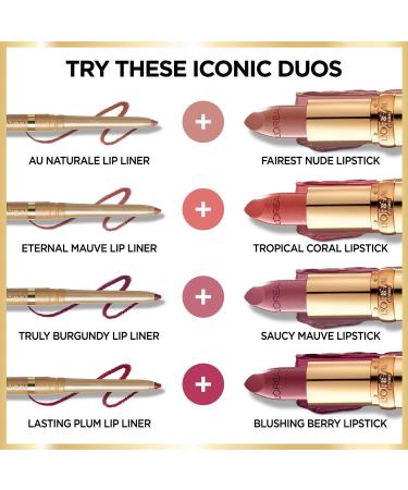 Discover L'OrÃ©al Colour Riche Lip Liner Forever Rose 0.01 oz - Elevate Your Style Instantly! - Buy Online on GoSupps.com