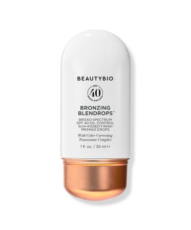 BeautyBio Bronzing Blendrops SPF 46 Priming Drops 1.0 oz