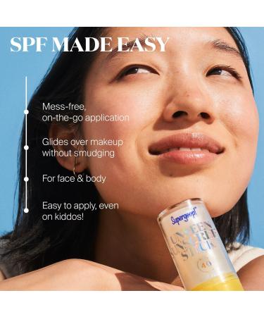 Supergoop! Unseen Sunscreen Stick SPF 40 Invisible Sun Protection 0.7 oz - Transform Your Style with the Best Innovation Today! - Buy Online on GoSupps.com