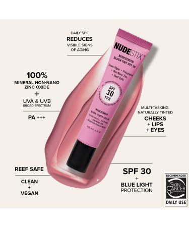 NUDESTIX Nudescreen Blush Tint SPF 30 Sunset Rose 0.51 oz - Discover Premium Quality Shop now! - Buy Online on GoSupps.com