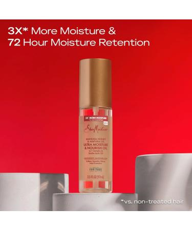 SheaMoisture Manuka Honey & Mafura Oil Ultra Moisture & Nourish Oil 3.3 oz - Transform Your Style with the Best Innovation Today! - Buy Online on GoSupps.com