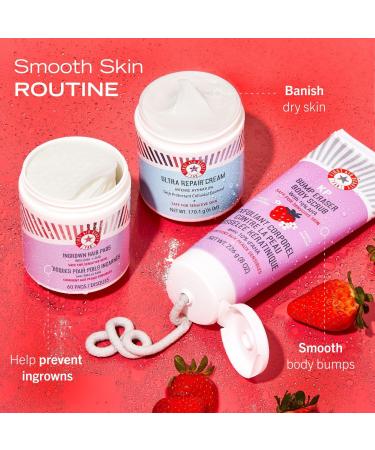 First Aid Beauty Travel Size KP Bump Eraser Body Scrub Fresh Strawberry 2.0 oz - Transform Your Style with the Best Innovation Today! - Buy Online on GoSupps.com