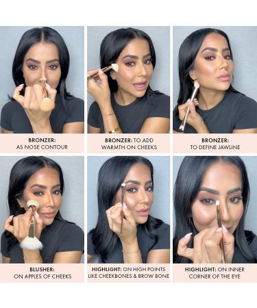 Discover ICONIC LONDON Multi-Use Blush, Bronze, and Highlight Cream Palette - Elevate Your Style Instantly! - Buy Online on GoSupps.com