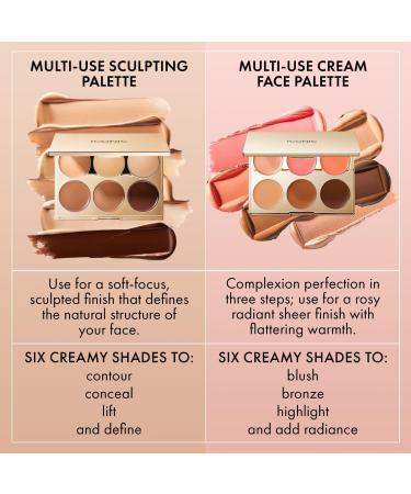 Discover ICONIC LONDON Multi-Use Blush, Bronze, and Highlight Cream Palette - Elevate Your Style Instantly! - Buy Online on GoSupps.com