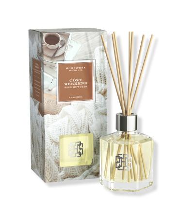 HomeWorx Cozy Weekend Reed Stick Diffuser 4 oz