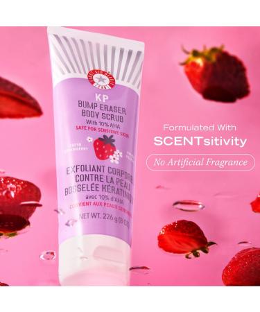 Discover First Aid Beauty KP Bump Eraser Body Scrub Fresh Strawberry 8.0 oz - Elevate Your Style Instantly! - Buy Online on GoSupps.com