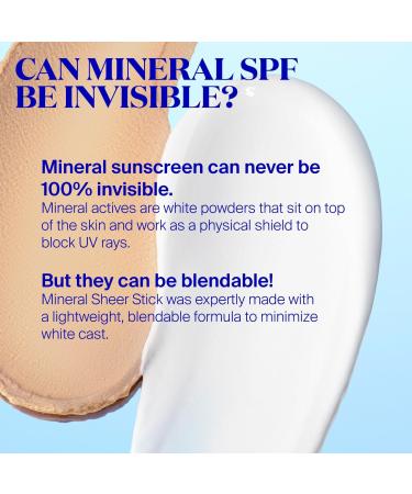 Discover Supergoop! Mineral Sheer Stick SPF 30 Mineral Sunscreen 0.7 oz - Elevate Your Style Instantly! - Buy Online on GoSupps.com