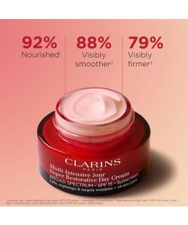 Discover Clarins Super Restorative Anti-Aging Day Moisturizer, SPF 15 1.7 oz - Elevate Your Style Instantly! - Buy Online on GoSupps.com
