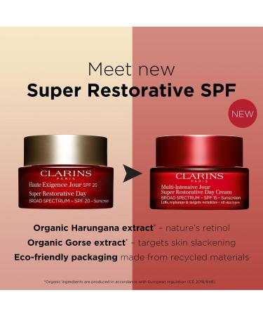 Discover Clarins Super Restorative Anti-Aging Day Moisturizer, SPF 15 1.7 oz - Elevate Your Style Instantly! - Buy Online on GoSupps.com