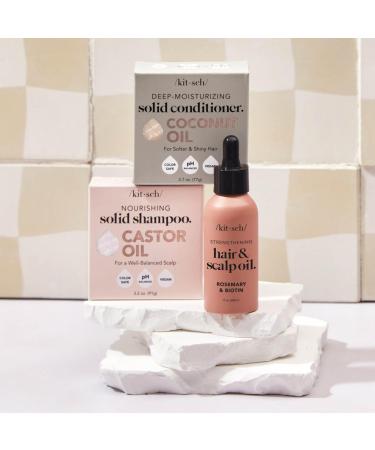 Discover Kitsch Rosemary Scalp & Hair Strengthening Oil - Elevate Your Style Instantly! - Buy Online on GoSupps.com