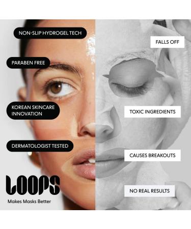 Discover LOOPS Variety Hydrogel Face Mask 5 Piece Set - Elevate Your Style Instantly! - Buy Online on GoSupps.com