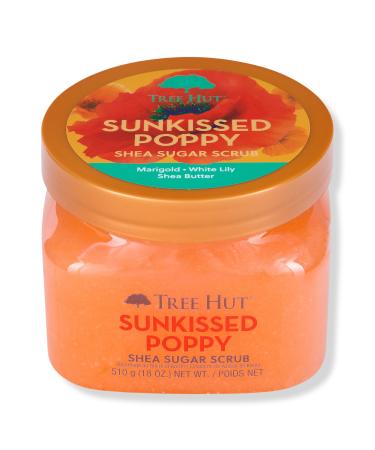 Tree Hut Sunkissed Poppy Shea Sugar Scrub 18 oz