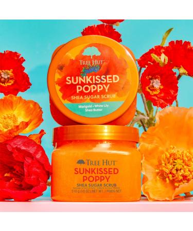 Tree Hut Sunkissed Poppy Shea Sugar Scrub 18 oz - Discover Premium Quality Shop now! - Buy Online on GoSupps.com