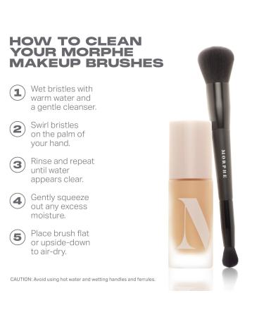 Discover Morphe M101 Lightform Dual-Ended Complexion Brush 1 ct - Elevate Your Style Instantly! - Buy Online on GoSupps.com