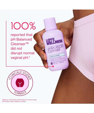 Love Wellness Travel Size pH Balanced Cleanser: Vulva Cleanser 1.0 oz - Transform Your Style with the Best Innovation Today! - Buy Online on GoSupps.com