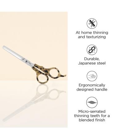 Discover Diane Tortoise 6.25" Hair Thinning and Texturizing Shear - Elevate Your Style Instantly! - Buy Online on GoSupps.com