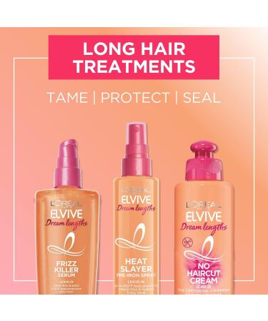 L'OrÃ©al Elvive Dream Lengths Heat Slayer Pre-Iron Spray Leave-In 4.4 oz - Transform Your Style with the Best Innovation Today! - Buy Online on GoSupps.com