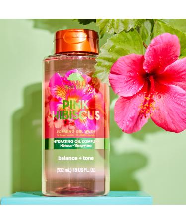 Discover Tree Hut Pink Hibiscus Foaming Gel Body Wash 18 oz - Elevate Your Style Instantly! - Buy Online on GoSupps.com