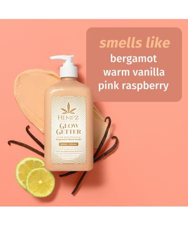 Hempz Glow Getter Herbal Body Moisturizer with Shimmer 17 oz - Transform Your Style with the Best Innovation Today! - Buy Online on GoSupps.com