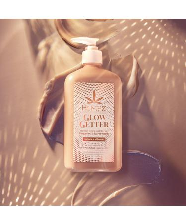 Hempz Glow Getter Herbal Body Moisturizer with Shimmer 17 oz - Transform Your Style with the Best Innovation Today! - Buy Online on GoSupps.com
